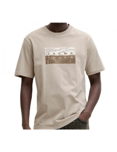 Camiseta JACK & JONES JCOFUSION DOTS PRINT TEE...