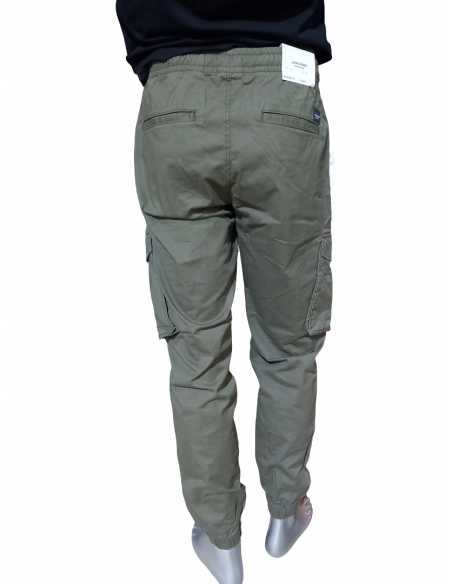 Pantalón JACK & JONES JPSTKANE NOAH CUFFED CARGO NOOS 12242264 Verde Verde