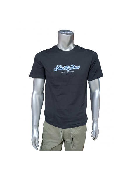 Camiseta JACK & JONES JORCATSKILLS BALLON TEE SS CN FST 12297893 Negro Negro