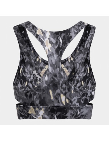 SUJETADOR DEPORTIVO NEGRO-GRIS JOMA MUJER 902667