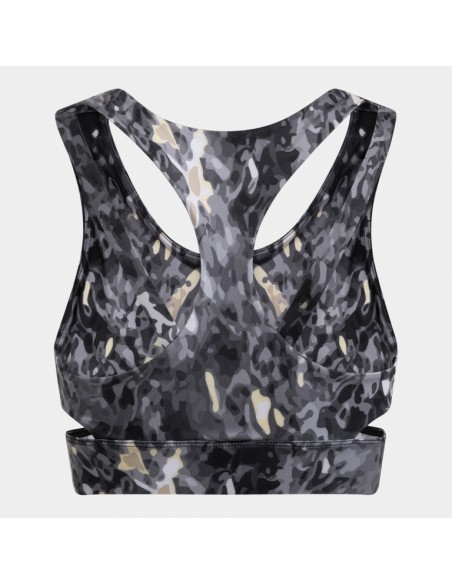 SUJETADOR DEPORTIVO NEGRO-GRIS JOMA MUJER 902667