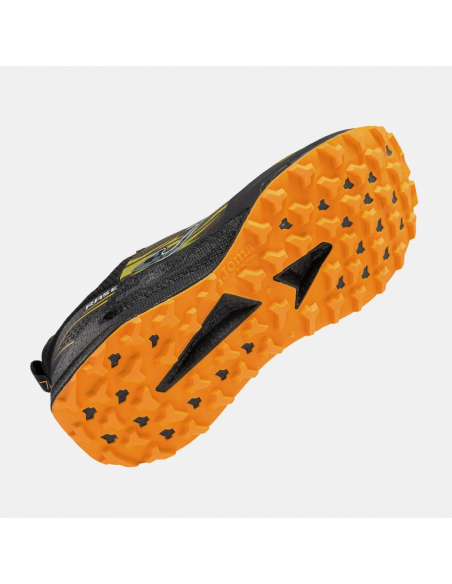 ZAPATILLA TRAIL JOMA TKRASS2623 NEGRO-AMARILLO HOMBRE SUELA CAUCHO