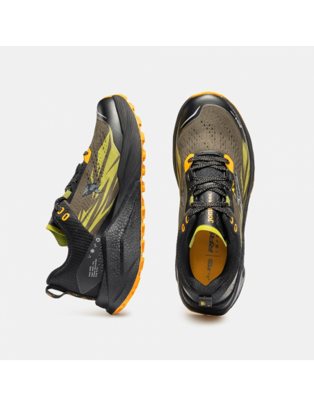 ZAPATILLA TRAIL JOMA TKRASS2623 NEGRO-AMARILLO HOMBRE SUELA CAUCHO