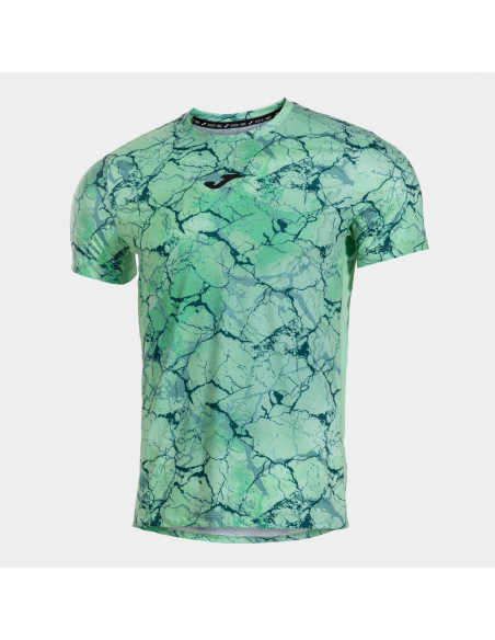 CAMISETA MANGA CORTA JOMA R-NATURE SLEEVE TURQUESA MUJER