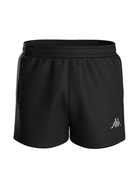 PANTALON CORTO KAPPA IDVOK PRO 37226FW NEGRO HOMBRE