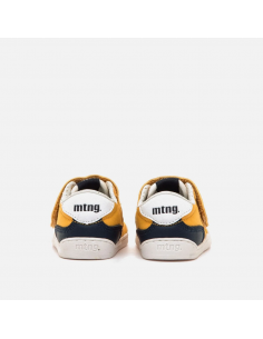 ZAPATILLAS MUSTANG LOSFO MUSTARD 48934 MOSTAZA NIÑO VELCRO 2
