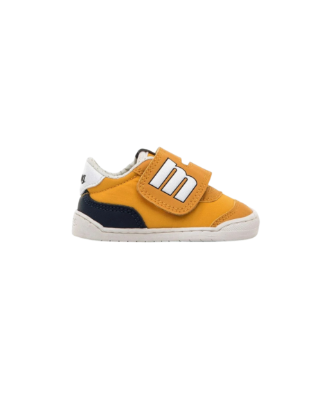 ZAPATILLAS MUSTANG LOSFO MUSTARD 48934 MOSTAZA NIÑO VELCRO
