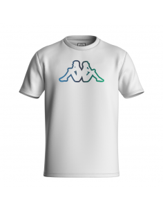 CAMISETA KAPPA LOGO IONI 34251SW BLANCA HOMBRE MANGA CORTA