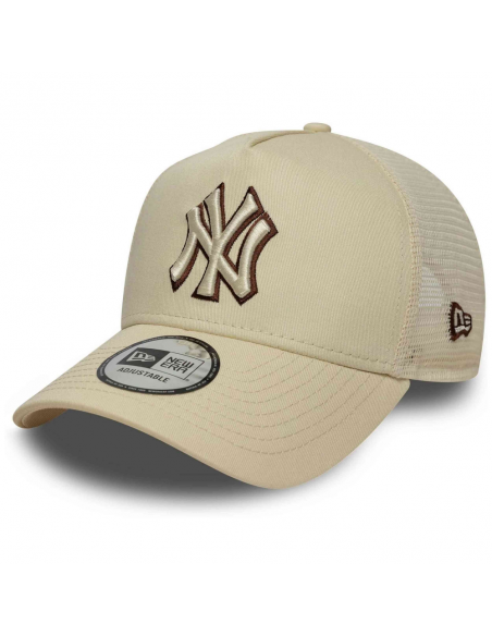 GORRA NEW ERA BEIGE BEIGE 60771718 OUTLINE TRUCKER UNISEX