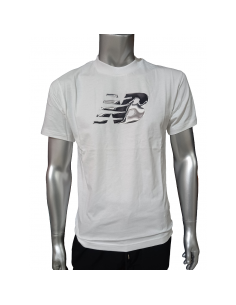Camiseta NEW BALANCE FUT TCH SS MT615104 WT Blanco