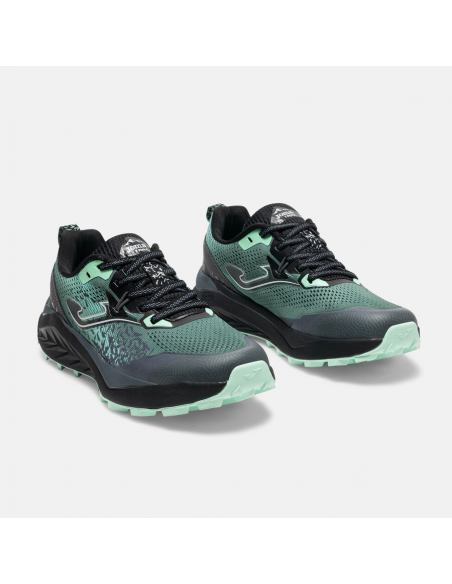 ZAPATILLA TRAIL JOMA TK-900 2615 TKTULS2615 NEGRA-VERDE MUJER
