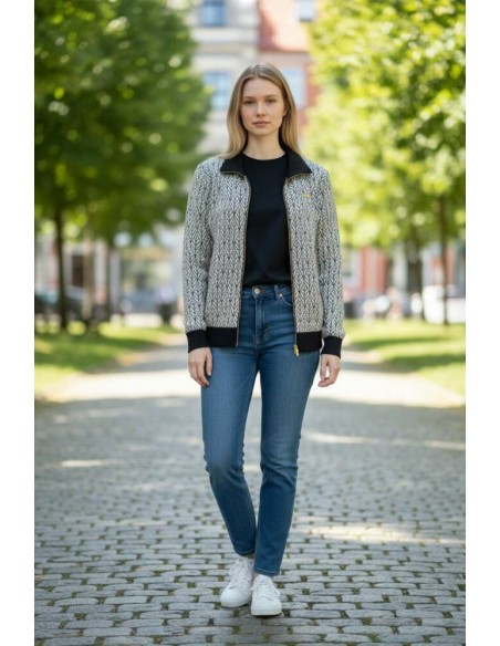 SLX CHAQUETA JAQUARD FEUILLE