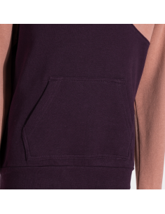 SUDADERA JOMA PARK LIGHT BROWN BURGUNDY 500799.832...