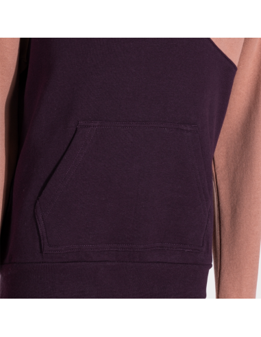 SUDADERA JOMA PARK LIGHT BROWN BURGUNDY...