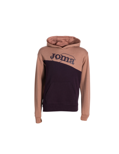 SUDADERA JOMA PARK LIGHT BROWN BURGUNDY...