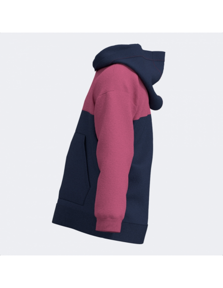 SUDADERA JOMA PARK NAVY BKYE VIOLET 500801.345 UNISEX CAPUCHA