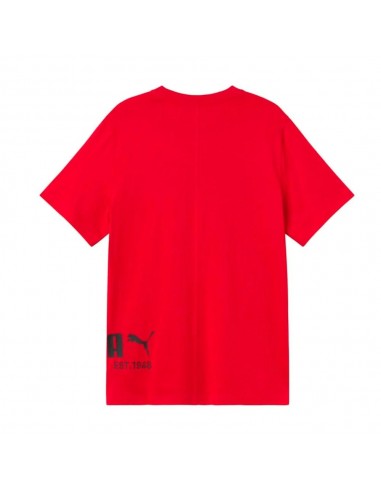 CAMISETA PUMA ROJA GRAPHICS TEE HOMBRE 694673 -11