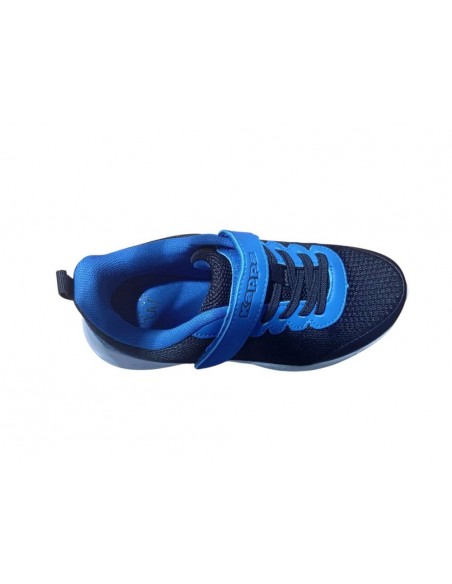 ZAPATILLA KAPPA LOGO POSTIE EV KID 341Y8RW-A50 NEGRO-AZUL NIÑO MULTIDEPORTE