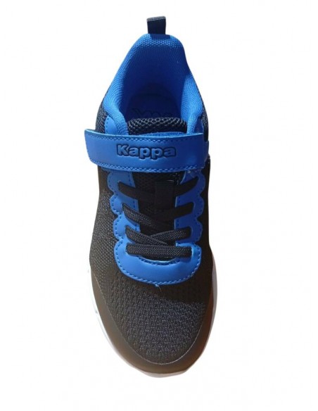 ZAPATILLA KAPPA LOGO POSTIE EV KID 341Y8RW-A50 NEGRO-AZUL NIÑO MULTIDEPORTE