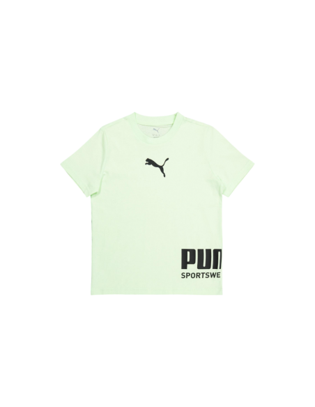 CONJUNTO PUMA VERDE PISTACHO SPORT TEE 693335