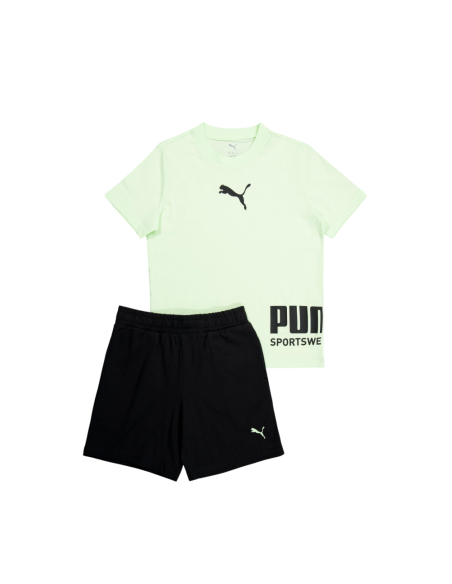 CONJUNTO PUMA VERDE PISTACHO SPORT TEE 693335