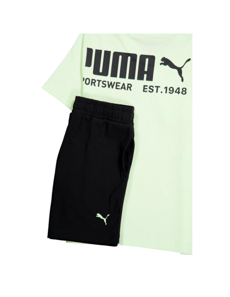 CONJUNTO PUMA VERDE PISTACHO SPORT TEE 693335