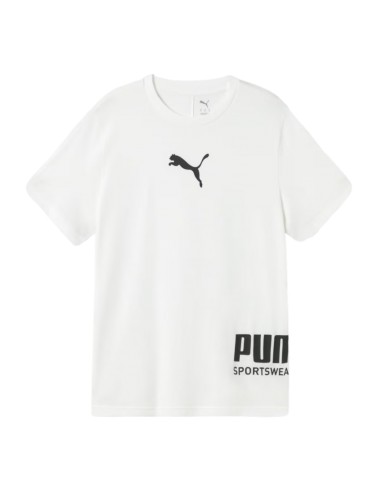 CAMISETA PUMA BLANCA GRAPHICS TEE HOMBRE 694673...