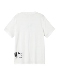 CAMISETA PUMA BLANCA GRAPHICS TEE HOMBRE 694673 -02 2