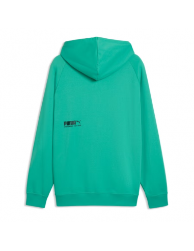 SUDADERA PUMA VERDE SPORT 692170-40 CAPUCHA