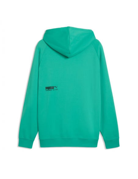 SUDADERA PUMA VERDE SPORT 692170-40 CAPUCHA