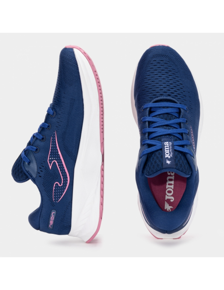 ZAPATILLA RUNNING JOMA NEON LADY 2603 RNEOLS2603 AZUL-ROSA MUJER