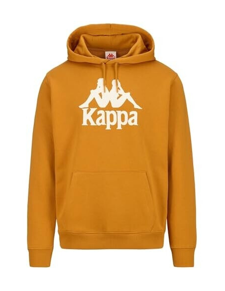 SUDADERA CAQPUCHA KAPPA Malmo 3 Auth Kontemporary 341M43W-P04 MOSTAZA UNISEX