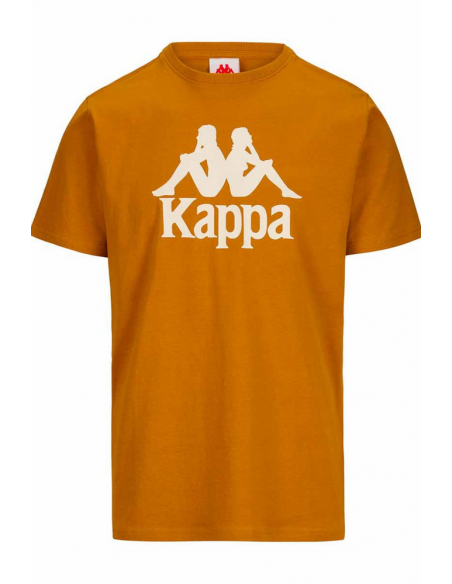 CAMISETA MANGA CORTA KAPPA Estessi Auth Kontemporary Organic 361N6QW-P04 MOSTAZA UNISEX