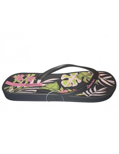 CHANCLA DEDO IPANEMA NEGRA /FLOR ANAT. TEMAS...