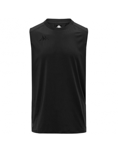 CAMISETA TIRANTES KAPPA ILEO 342238W-005 NEGRA HOMBRE MULTIDEPORTE