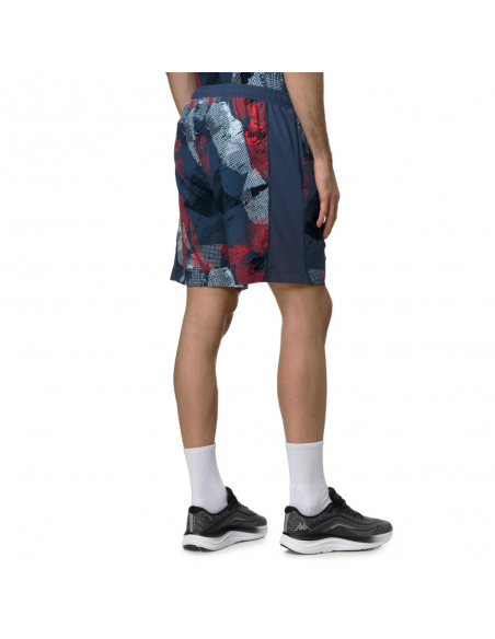 PANTALON CORTO PADEL KAPPA ISK 372B18W-A08 AZUL HOMBRE