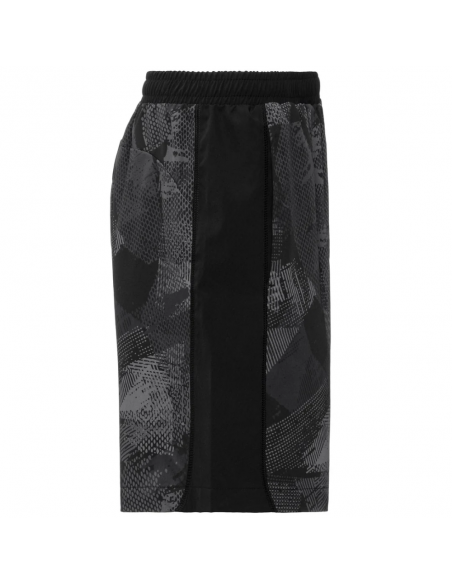 PANTALON CORTO PADEL KAPPA ISK 372B18W-A09 GRIS HOMBRE ELASTICO