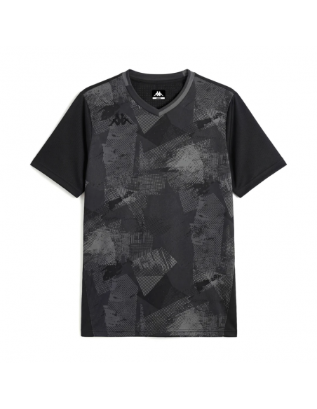 CAMISETA MANGA CORTA PADEL KAPPA IGTUR 382656W-A09 GRIS HOMBRE ELASTICA GRIS HOMBRE ELASTICA