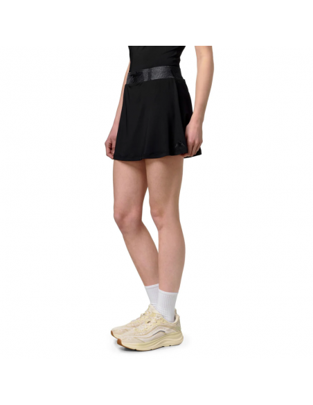 FALDA PADEL KAPPA IDLEN 37228CW-A09 NEGRO MUJER CON PANTALON CORTO