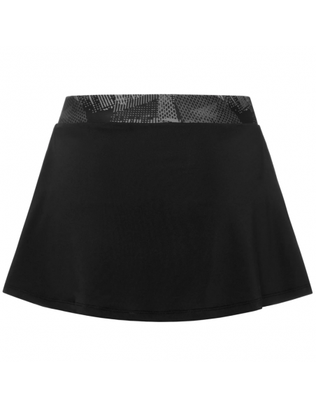 FALDA PADEL KAPPA IDLEN 37228CW-A09 NEGRO MUJER CON PANTALON CORTO