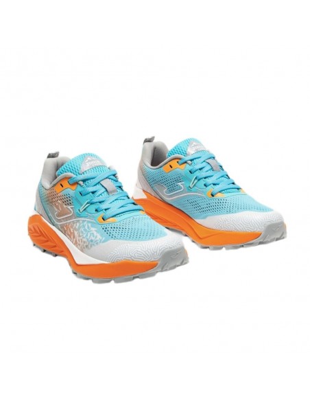 ZAPATILLAS TRAIL JOMA TUNDRA LADY TKTULS2616 BLANCO-NARANJA