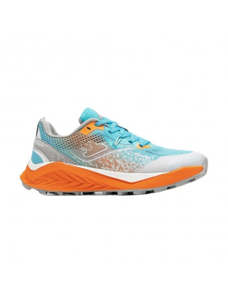 ZAPATILLAS TRAIL JOMA TUNDRA LADY TKTULS2616 BLANCO-NARANJA