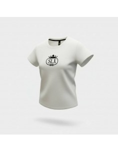 CAMISETA SLX BLANCO NUDO MUJER 263X64011C-10