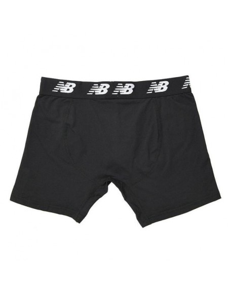 Boxer NEW BALANCE Premium 6 Inch Boxer Brief with Fly 3 Pack  LAU13001 BKK Negro