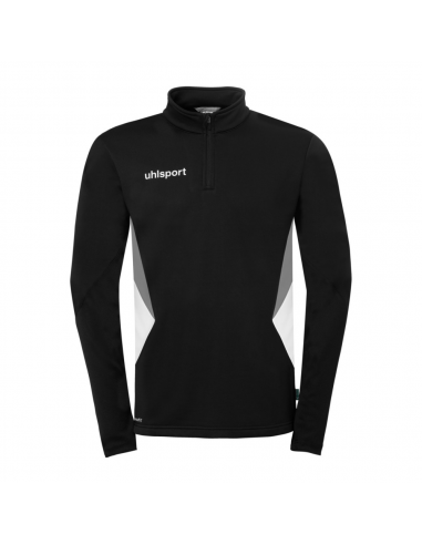 UHLSPORT SUDADERA ZIP EQUIPE 29 NEGRO