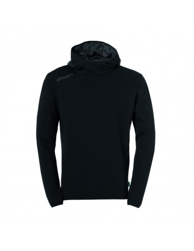 UHLSPORT SUDADERA CAPUCHA ESSENTIAL NEGRO