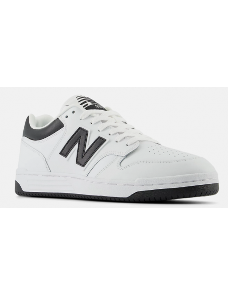 ZAPATILLAS NEW BALANCE RETROBASKET BB480 BLANCO NEGRO