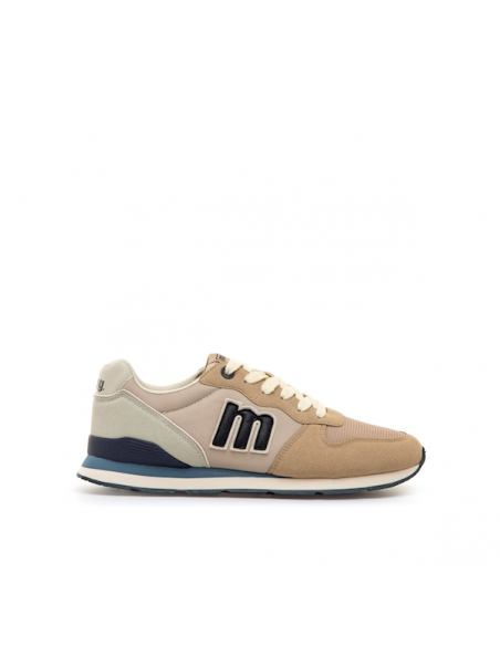 ZAPATILLA MUSTANG PLITY 84467-C59252 BEIGE HOMBRE CASUAL