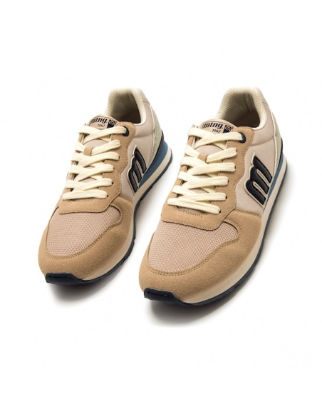 ZAPATILLA MUSTANG PLITY 84467-C59252 BEIGE HOMBRE CASUAL