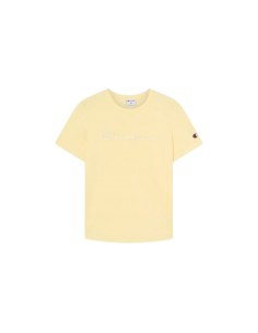 CAMISETA M/C AMARILLA CHAMPION MUJER 118382-YS165